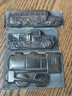 Vintage Transportation Truck Steam Roller Train Bus Chocolate Molds Oil Gas