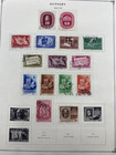 Greece Stamps On Scott Album Pages  1946-1953  Mint   Used  Hinged