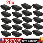 20x Black Aa Battery Back Cover Case Shell Pack For Xbox 360 Wireless Controller