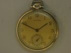 Antique Hamilton 14k Gold-filled Pocket Watch Grade 917 Manual 10 Size Engraved
