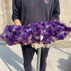 57 2lb Large Natural Amethyst Geode Quartz Cluster Crystal Specimen Healing