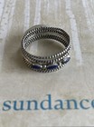 New Sundance Jewelry Catalog  Sterling Silver    stand Out    Lapis Stacking Rings 6