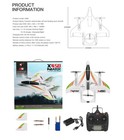 Wltoys Xk X450 Rc Airplane Brushless 2 4g 6ch 3d 6g Led Fixed Wing Rtf Ep