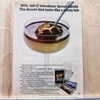 1972 Jello Spoon Candy Dessert Vintage Print Ad General Foods Corporation