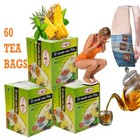 60 Tea Bags Green Tea With Digestive Fat Burner Antioxidant Te Verde Lose Weight