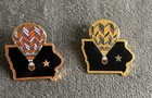 Lot Of 5 Hot Air Balloon Enamel lapel Pins   123 