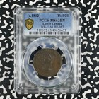  c 1812  Lower Canada Wellington 1 2 Penny Token Pcgs Ms63bn Lot g2005 We 11a1