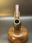 Artisan Sean Reum Brand New 1 4 Bent Ring Grain Blast Danish Style Billiard