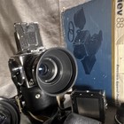 Kiev Kiev 88 Medium Format Film Camera Lot W  Lens  Filters  Hood   Case