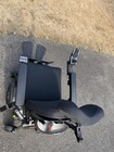Quantum Ilevel Edge 3 Power Wheelchair With Joystick  6-wheel  Black blue