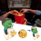Movie Chicken Zombie Jockey Popcorn Bucket   Drink Combo Sealed  