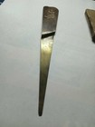 Original Antique Lot Of 2  - Copper And  Wood  Letter Openers 
