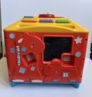 Vintage Fisher Price Incrediblock Activity Center Cube Untested