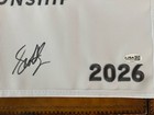 Scottie Scheffler Signed Pga Tour Championship 2026 Pin Flag Jsa Coa