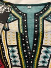 Dashiki Mens Shirt African Hippie Vintage Womens Top Boho Tribal Blouse One Size
