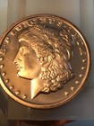 Dollars Morgan Design 100 Copper Coins- 1 Oz Ea   6 25 Pounds   By Reedersong
