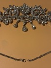 Silver Color Rhinestone Hair Or Head Piece Jewelry