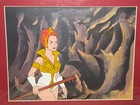 Vtg Filmation He-man And Masters Of The Universe Original Animation Cel Art Coa