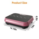 Full Body Vibration Exercise Machine W  Remote Adjustable Home Fitness Machine