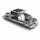 Chevy Bbc 454 Rect Port Dominator W inj Ports High Rise Intake Manifold Polished