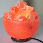 Ikon Nl-02 Himalayan Salt Lamp Bowl Shape With Salt Chips 6 Feet Ul-approved