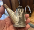 Antique Husson Teapot Miners Lamp 6 Knippenberg Tin Oil Mining Oshkosh Wi