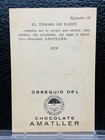 1930   s Mickey Mouse   Card  36 Tesoro De Rabin Chocolate Amatller Spain