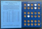Lincoln Wheat Penny Collection Whitman  Album 1909-1940  83 Coins  Near Complete