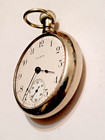 Vintage 1908 Elgin Pocket Watch 17 Jewels Size 18s Model 5 - Running