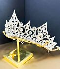 Princess Tiara  Clear Crystal Tiara  Silver Tiara  Wedding Crown  Bridal Crown