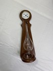 Vintage La Crosse Mccormick Storm Glass Weather Station Hand Blown Glass   Wood