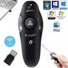 2 4ghz Usb Wireless Presenter Ppt Remote Laser Pointer For Laptop Mac computer