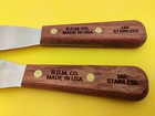Dexter  2  Smooth Edge Sandwich Spreaders Stainless Wood Handle Factorysecond