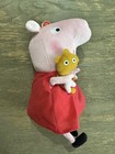 Ty Beanie Baby Peppa Pig Uk Excl  New Mwmts Plush Stuffed Animal Toy 9in