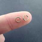 14k Gold-filled Jump Rings  Open Split  20 Gauge  4mm 5mm - 25 Pcs For Jewelry