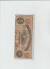 May 15th 1862  1 Virginia Treasury Note Civil War Era
