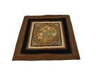 Vintage Thai Burmese Kalaga Tapestry Embroidered Beats Sequins Dancer Pillowcase