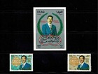 52nd Birthday Of President Hussein set Of 2 Stamps Mnh  1st Day Issue Souv Sheet