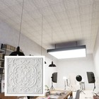 Ceiling Tiles Faux Tin Decor Barber Saloon Wall Panel Pl19 White Matte 10pcs lot