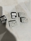 Lot Of 5 Haworth Unigroup  Places Receptacles For Cubicles