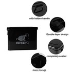 Metal Sewing Box  Sewing Kit Storage Box  2-tier Sewing Basket With Removable   