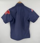 Boy Scouts Bsa Cub Scout Youth Button Shirt Short Sleeve Usa Blue Size Medium