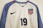 Usa World Cup Soccer Jersey Mens White Zusi 2016 2017 Home Size Xl Fits Like Lrg
