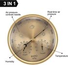 3 In 1 Barometer Outdoor Thermometer Hygrometer Weather Station Pressure Gauge
