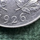 1926 Canada 5-cent Near 6 Almost Uncirculated    Details Km-29 Free Shipping