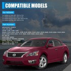 Alternator For Nissan Altima 2007-2013 Sentra 2007-2012 Rogue 2011-2015 2 5l 