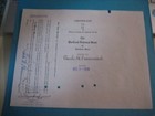 1939 Portland Maine National Bank Stock Certificate Financial