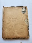 1900s Antique Handmade Victorian Scrapbook Album Ephemera Cut-outs  Ephemera