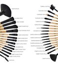 32pcs Makeup Brush Set Professional Eyeshadow Foundation Cosmetic Brushes  wood 
