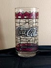 Coca-cola Glasses     Set Of 6 Tumblers     Tiffany Style  Stained Glass Look